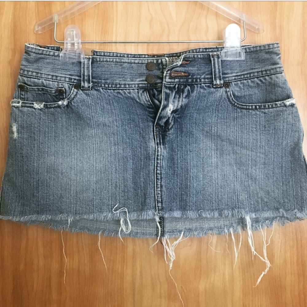 Abercrombie Girls Jean Skirt
